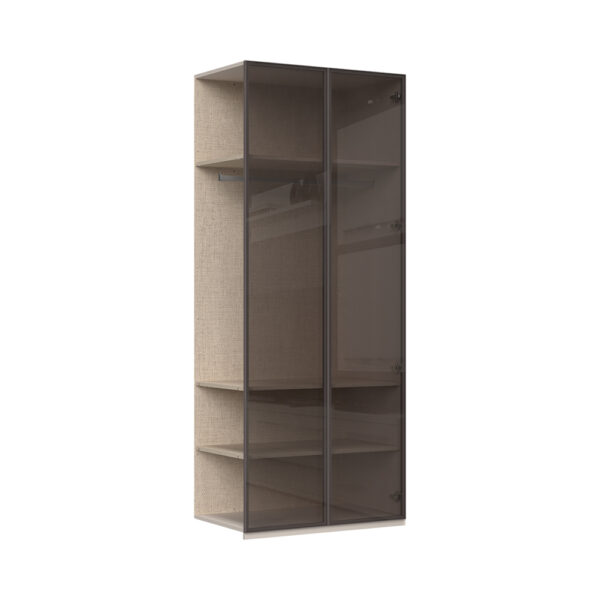 Dodatni plakar sa aluminijumskim ramom DP2-2AL