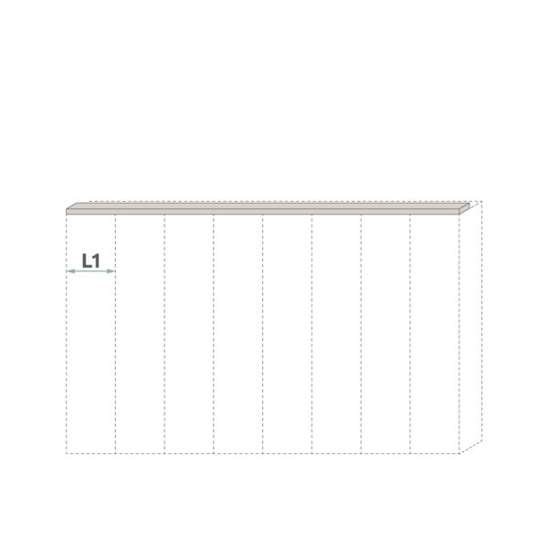Lajsna plafona plakara L1-45
