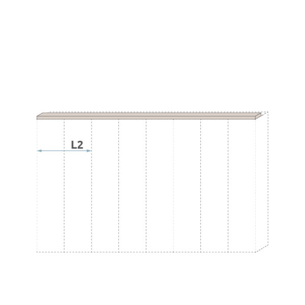 Lajsna plafona plakara L2-45