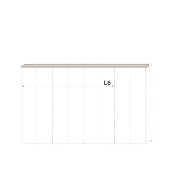Lajsna plafona plakara L6-45