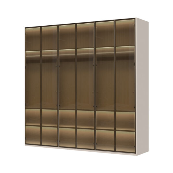 Plakar sa aluminijumskim ramom P5-5AL