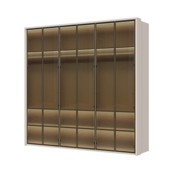 Plakar sa aluminijumskim ramom P5A-5AL