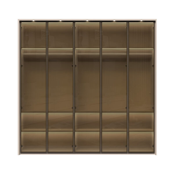 Plakar sa aluminijumskim ramom P5B-5AL