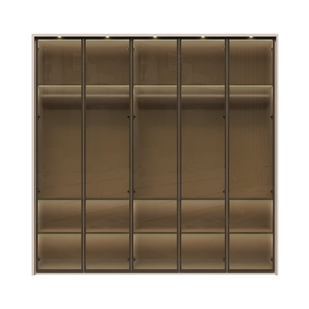 Plakar sa aluminijumskim ramom P5B-5AL