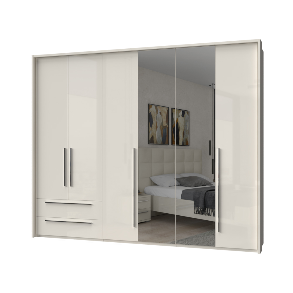 Plakar sa dva ogledala P62A-2OG/PN